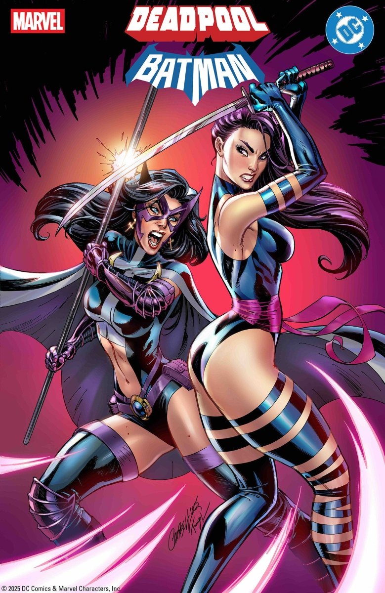 Marvel/DC: Deadpool/Batman 1 J. Scott Campbell Variant *One per Customer* - Walt's Comic Shop