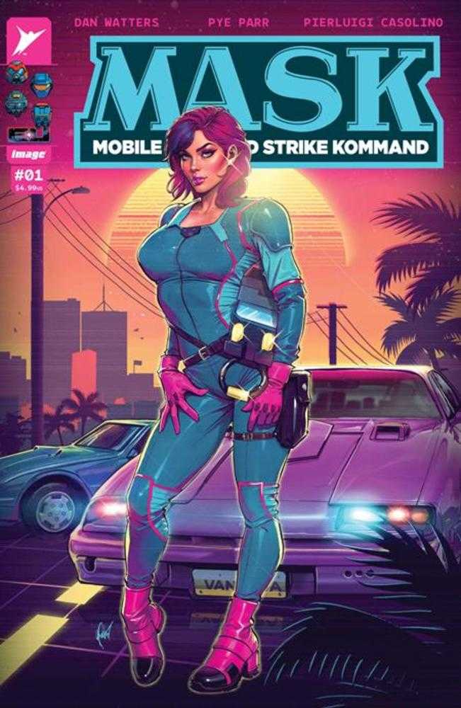 Mask 1 Cover C Cedric Poulat Variant - Walt's Comic Shop