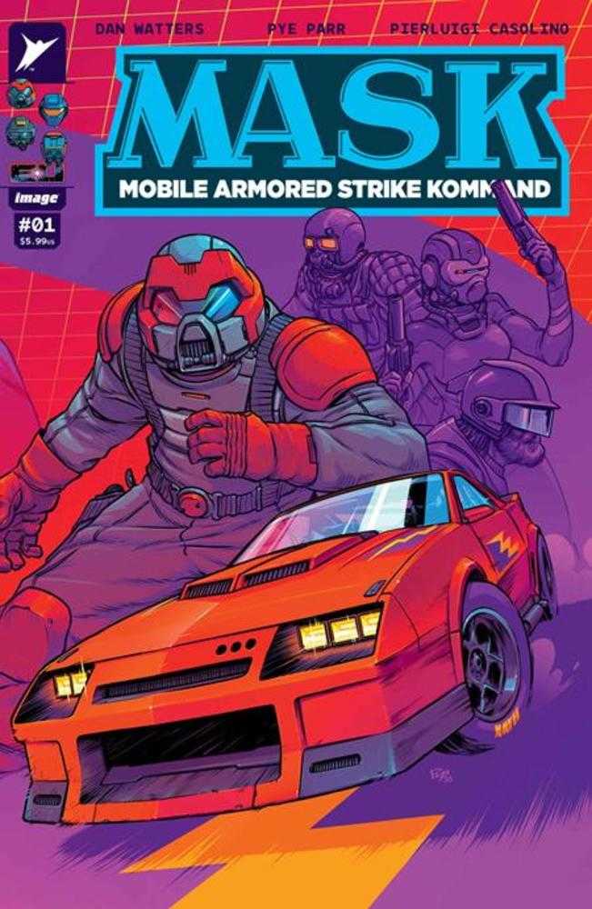 Mask 1 Cover N Pye Parr Foil Variant *one copy per customer* - Walt's Comic Shop
