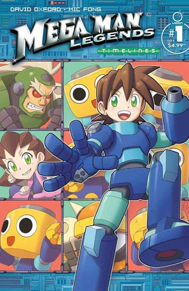 Mega Man Legends Timelines 1 (One Shot) Cover A Mic Fong - Walt's Comic Shop