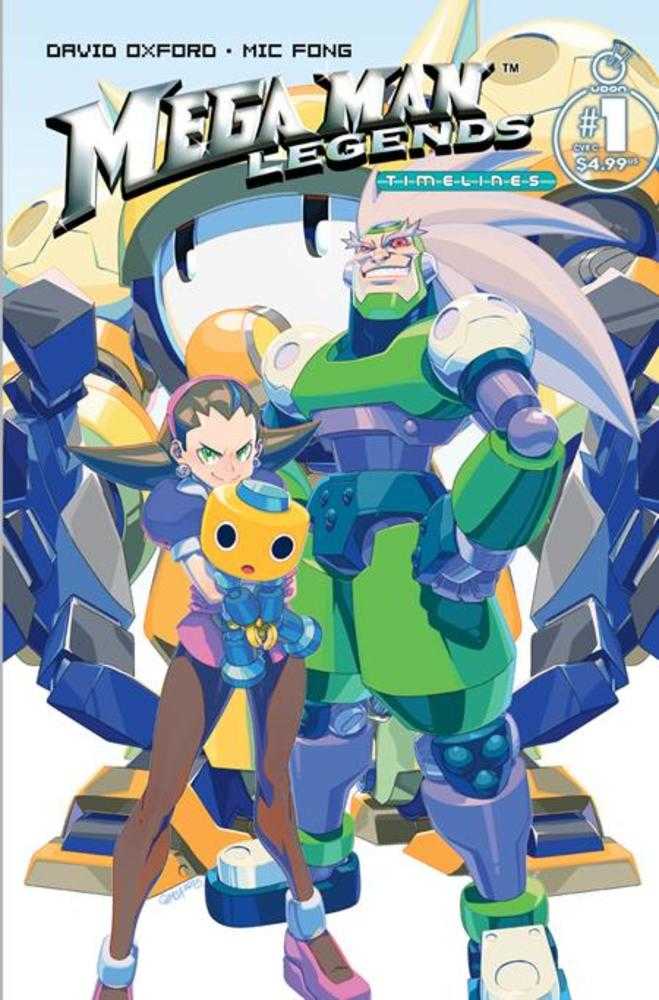 Mega Man Legends Timelines 1 (One Shot) Cover C Jeffrey Chamba Cruz Variant - Walt's Comic Shop