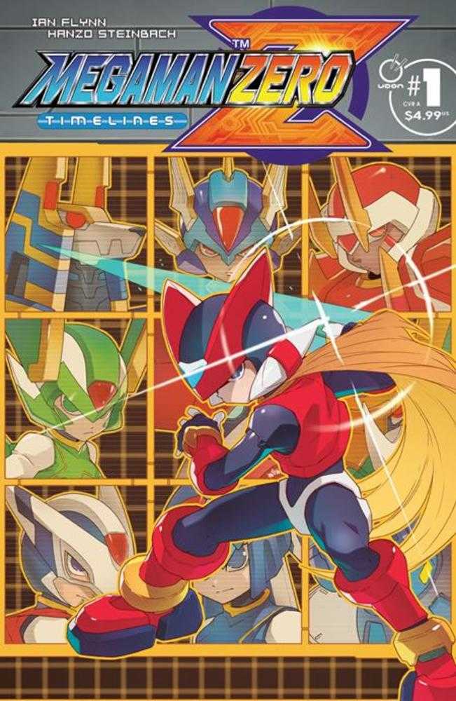 Mega Man Zero Timelines 1 (One Shot) Cover A Hanzo Steinbach - Walt's Comic Shop