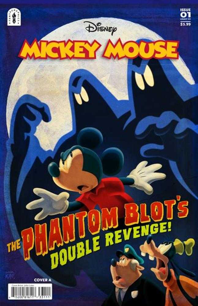 Mickey Mouse The Phantom Blots Double Revenge 1 Cover A John Loter - Walt's Comic Shop