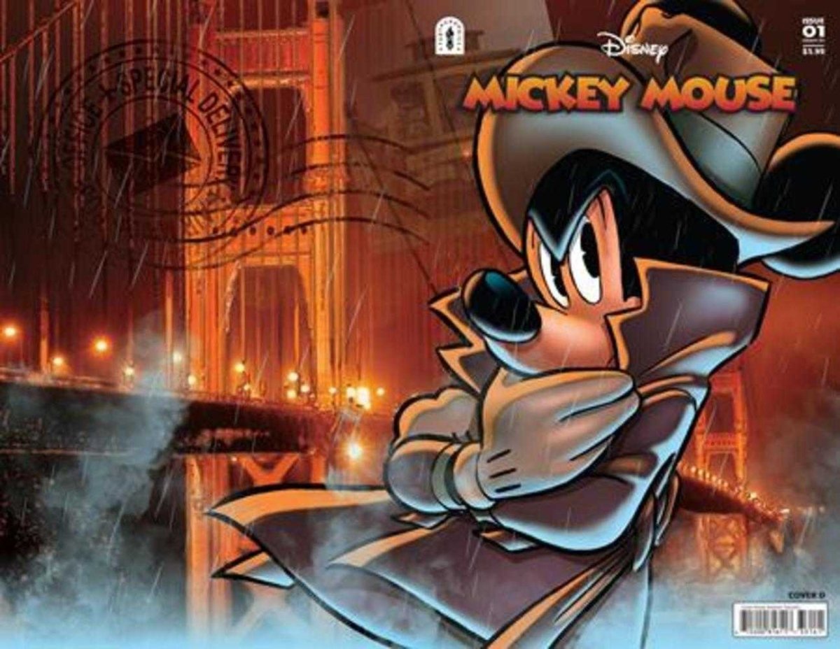 Mickey Mouse The Phantom Blots Double Revenge 1 Cover D Andrea Freccero Wraparound 1:10 Ratio Variant - Walt's Comic Shop