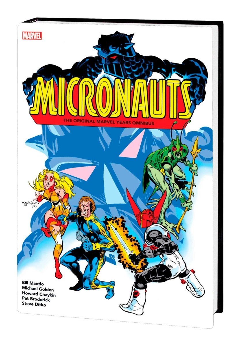 Micronauts: The Original Marvel Years Omnibus Vol. 1 Golden Cover HC [DM Only] - Walt's Comic Shop