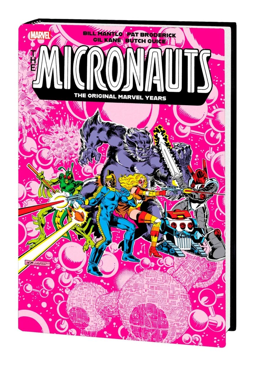 Micronauts: The Original Marvel Years Omnibus Vol. 2 Bob Layton Cover HC [DM Only] - Walt's Comic Shop