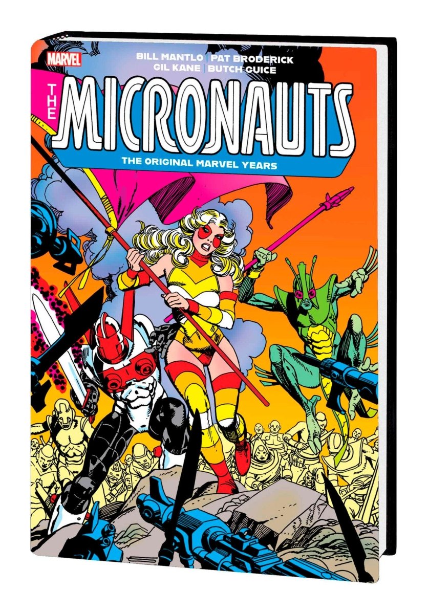 Micronauts: The Original Marvel Years Omnibus Vol. 2 Gil Kane Cover HC [DM Only] - Walt's Comic Shop