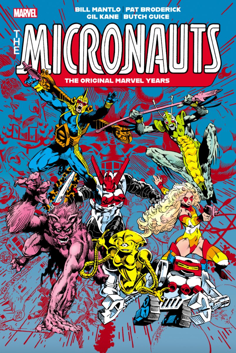 Micronauts: The Original Marvel Years Omnibus Vol. 2 Michael Golden Cover HC - Walt's Comic Shop