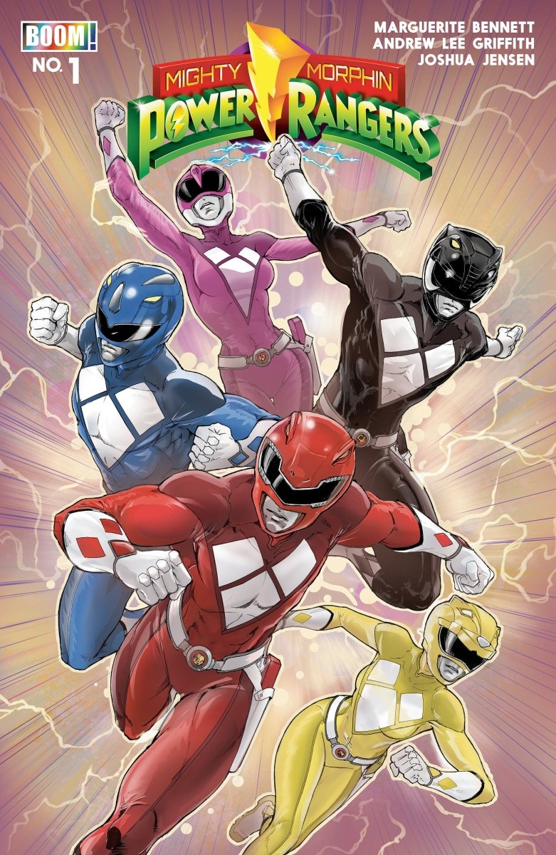 Mighty Morphin Power Rangers (2026) 1 B Variant (Dressed, Griffith) - Walt's Comic Shop