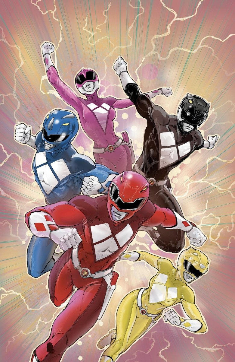 Mighty Morphin Power Rangers (2026) 1 F Foil 1:10 Ratio Variant (Full Art, Foil, Griffith) - Walt's Comic Shop