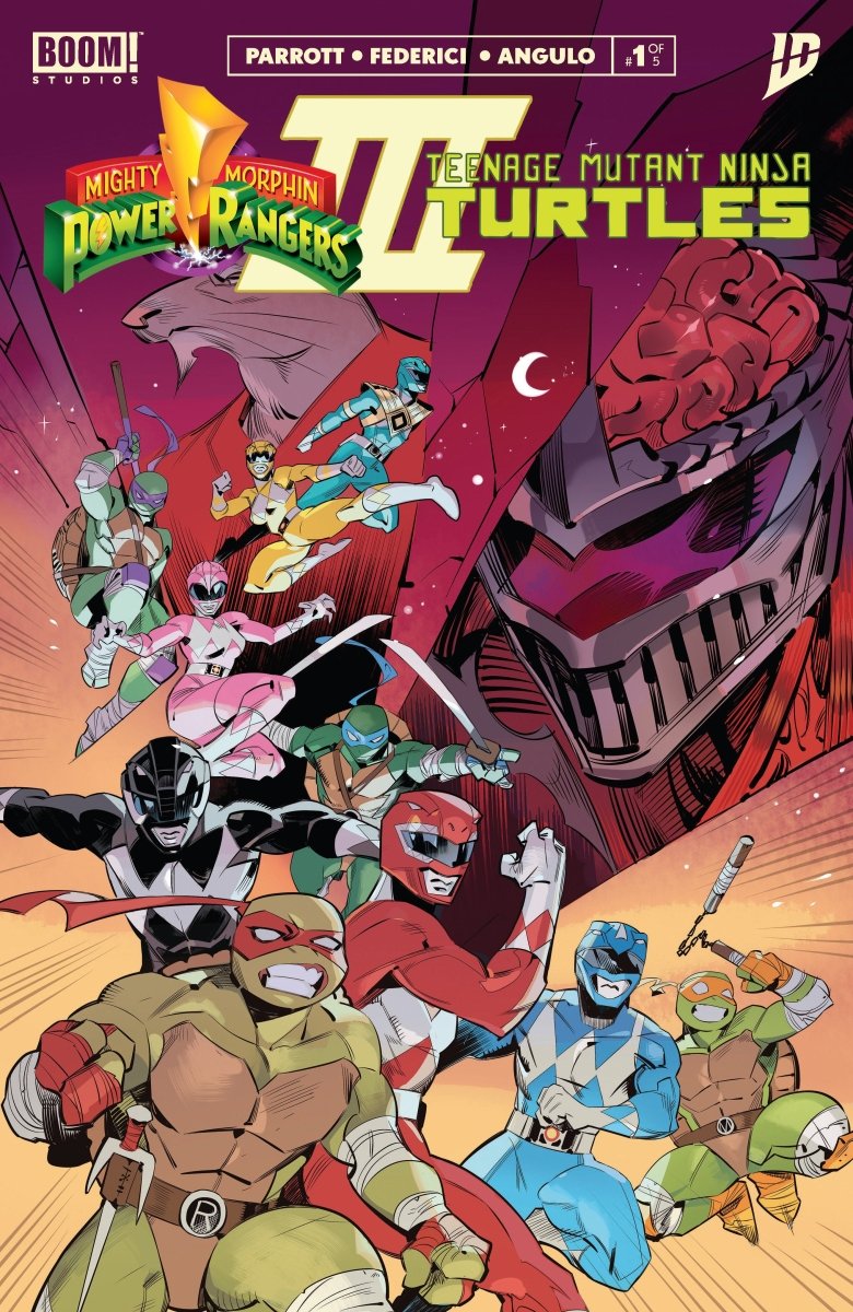 Mighty Morphin Power Rangers/ Teenage Mutant Ninja Turtles III 1 Zb 2nd Print (Dressed, Nishijima) - Walt's Comic Shop