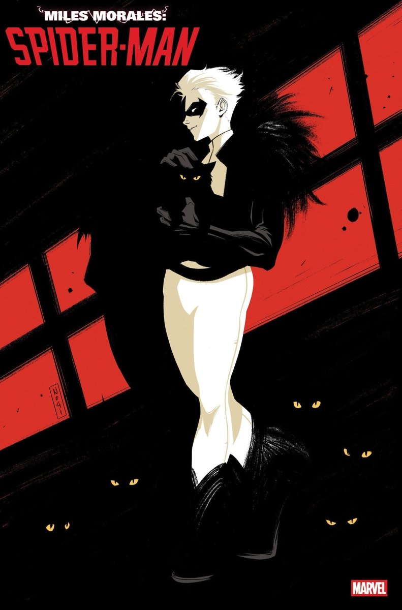 Miles Morales: Spider Man 38 Nogi San White Cat Variant - Walt's Comic Shop