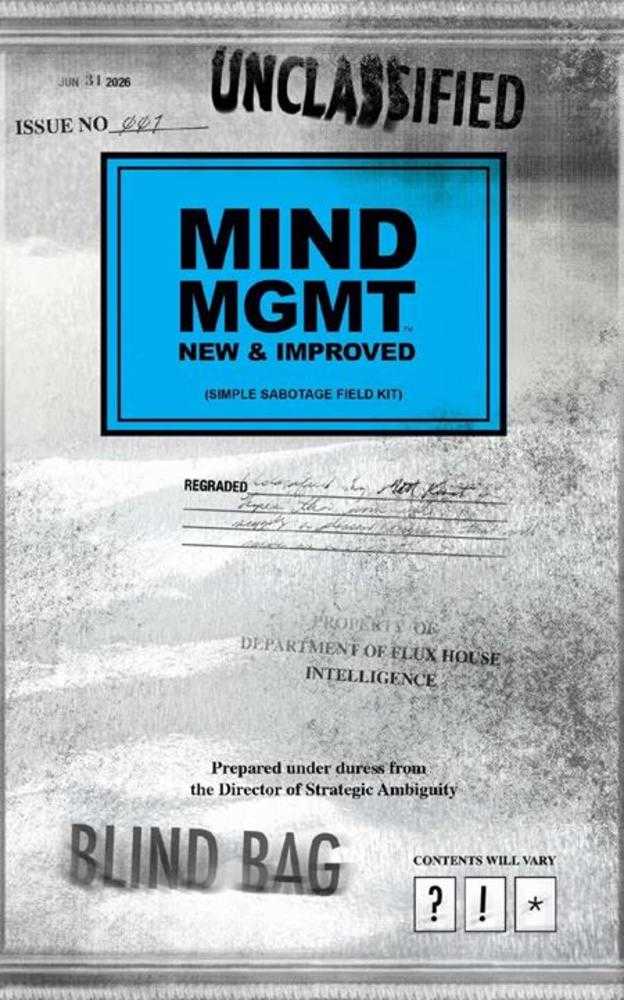 Mind Mgmt New & Improved 1 Cover C Blind Bag Variant - Walt's Comic Shop