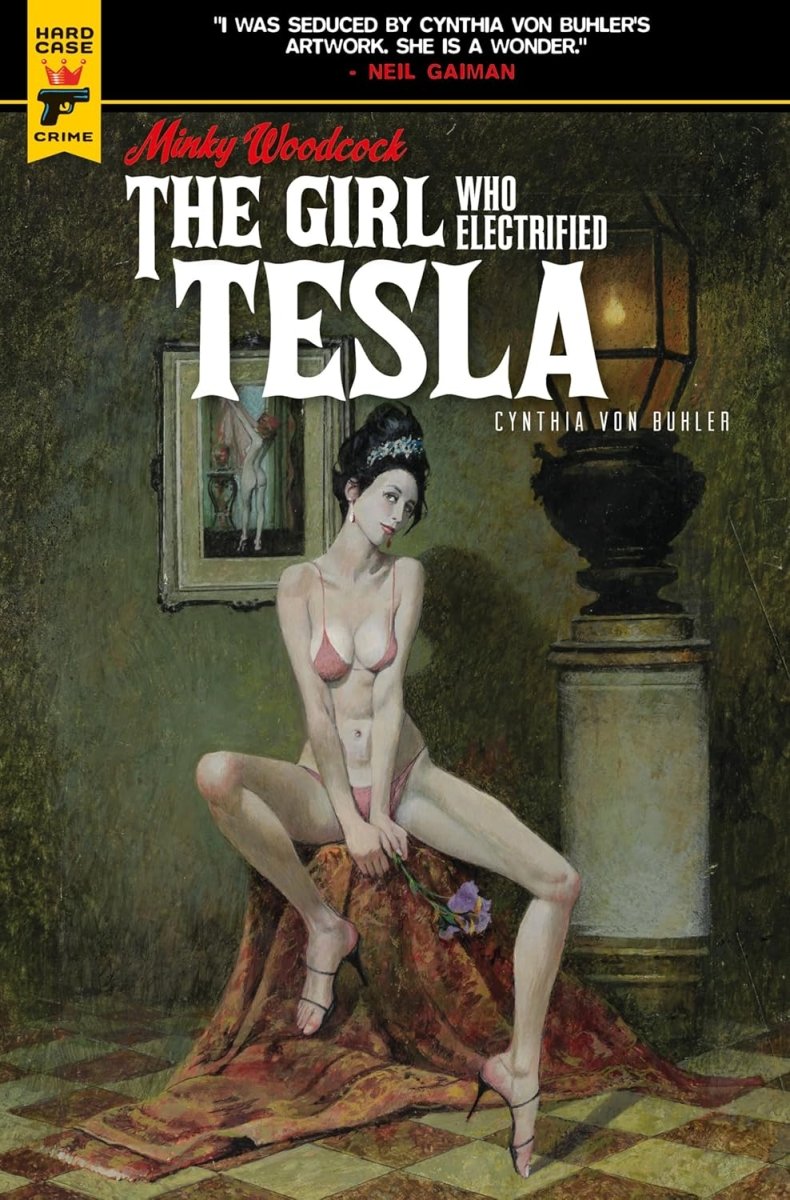 Minky Woodcock: The Girl Who Electrified Tesla TP - Walt's Comic Shop