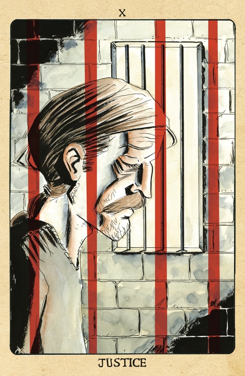 Minor Arcana 10 D 1:10 Ratio Variant Edition Tarot Card Variant (Full Art, Lemire) - Walt's Comic Shop