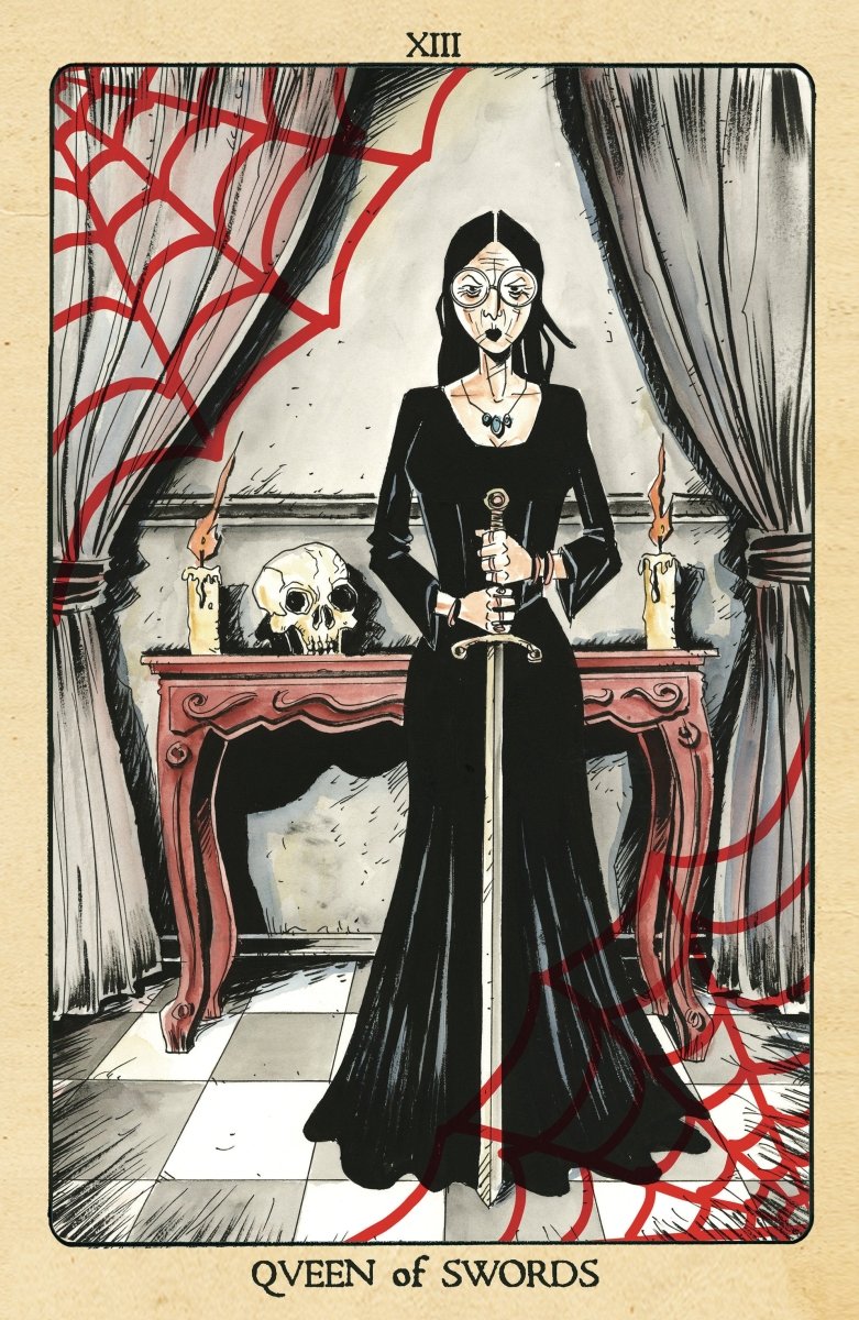 Minor Arcana 13 C 1:10 Ratio Variant Edition Tarot Card Variant (Full Art, Lemire) - Walt's Comic Shop