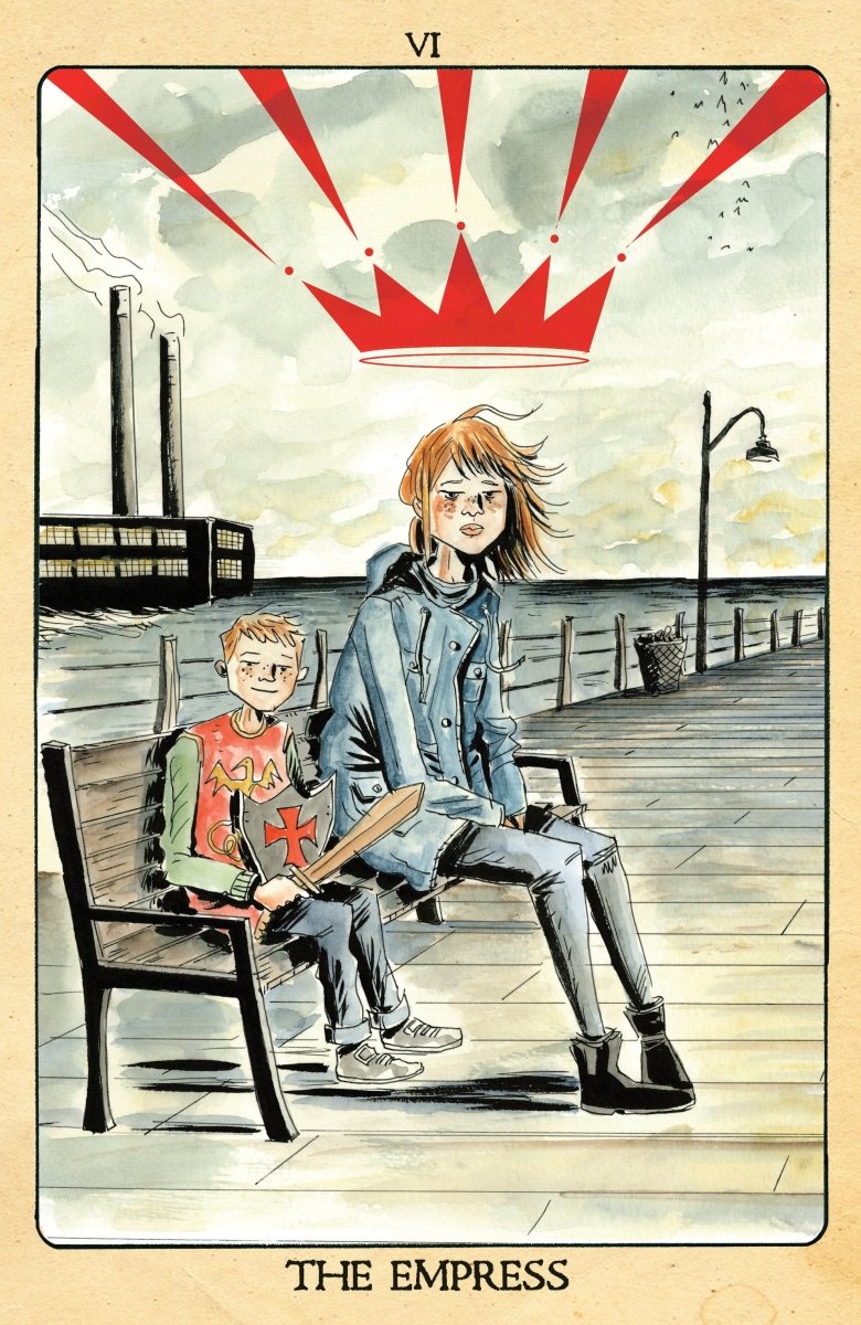 Minor Arcana #6 D 1:10 Ratio Variant Edition Tarot Card Variant (Full Art, Lemire) - Walt's Comic Shop