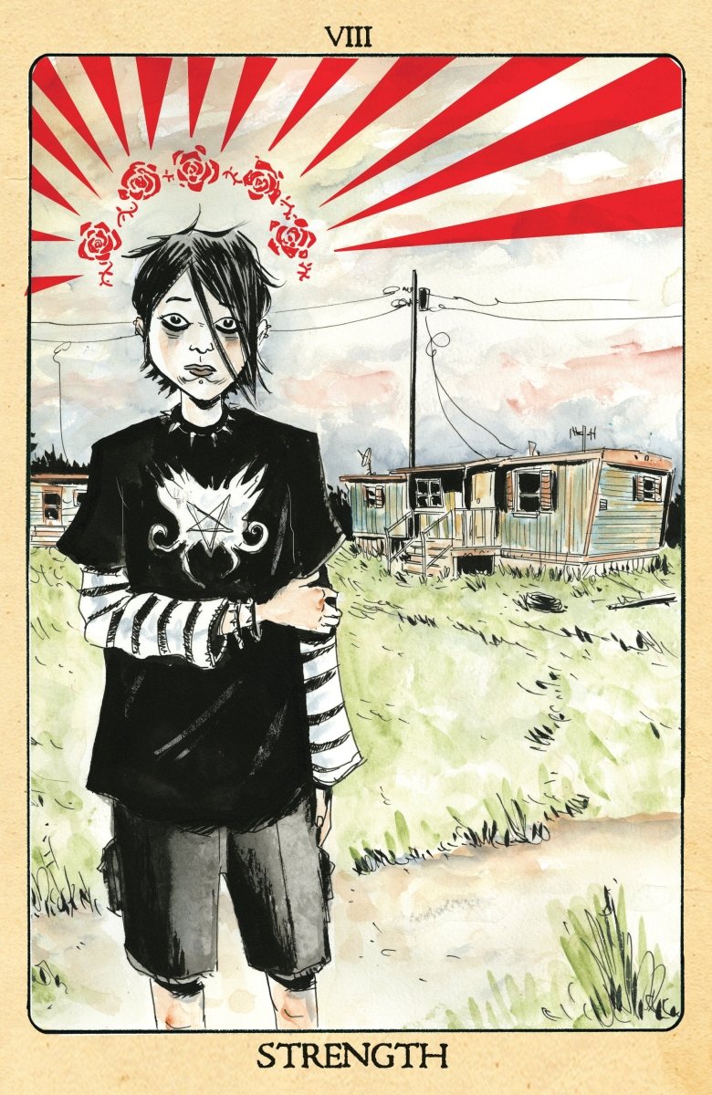 Minor Arcana 8 D 1:10 Ratio Variant Edition Tarot Card Variant (Full Art, Lemire) - Walt's Comic Shop