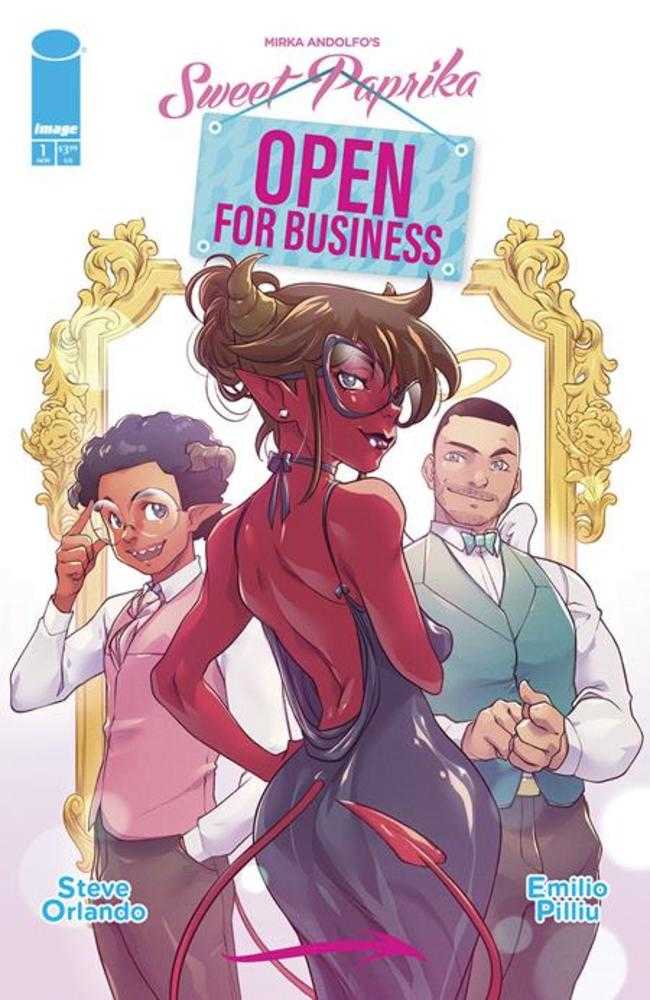 Mirka Andolfo Sweet Paprika Open Business #1 (Of 5) Cover A (M - Walt's Comic Shop