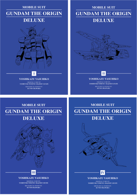 Mobile Suit Gundam: The Origin Deluxe Bundle Volumes 1 - 4 - Walt's Comic Shop