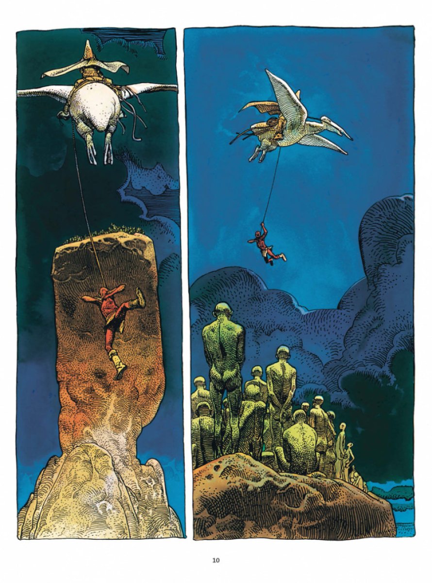 Moebius Collection: Arzach / Die hermetische Garage HC (German Edition 🇩🇪) - Walt's Comic Shop