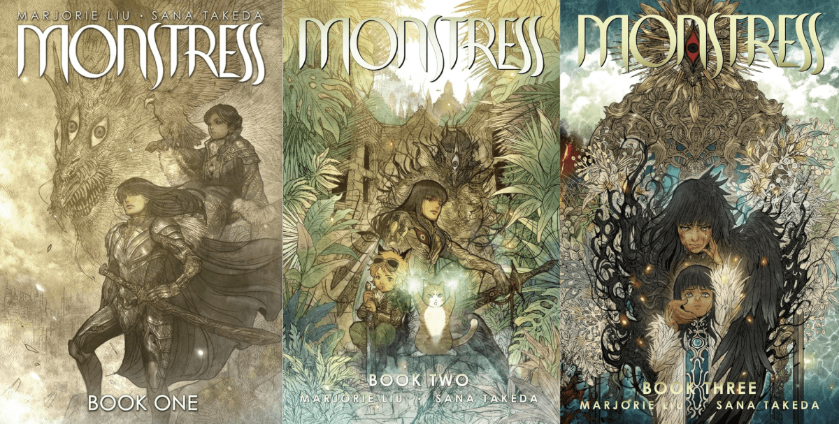 Monstress Book One, Two & Three HC Bundle - Walt's Comic Shop
