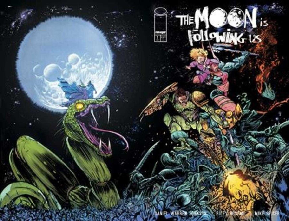 Moon Is Following Us #1 (Of 10) Cover B Johnson - Walt's Comic Shop