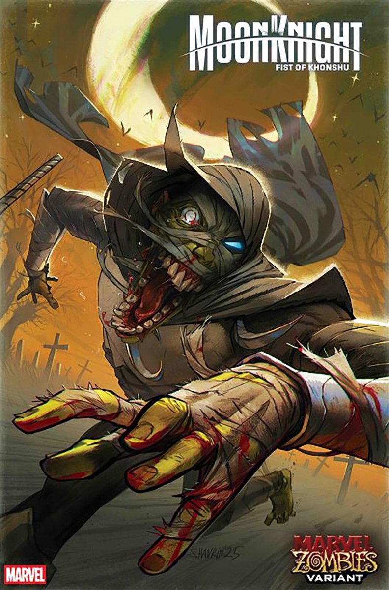 Moon Knight: Fist Of Khonshu 13 Ivan Shavrin Marvel Zombies Variant - Walt's Comic Shop