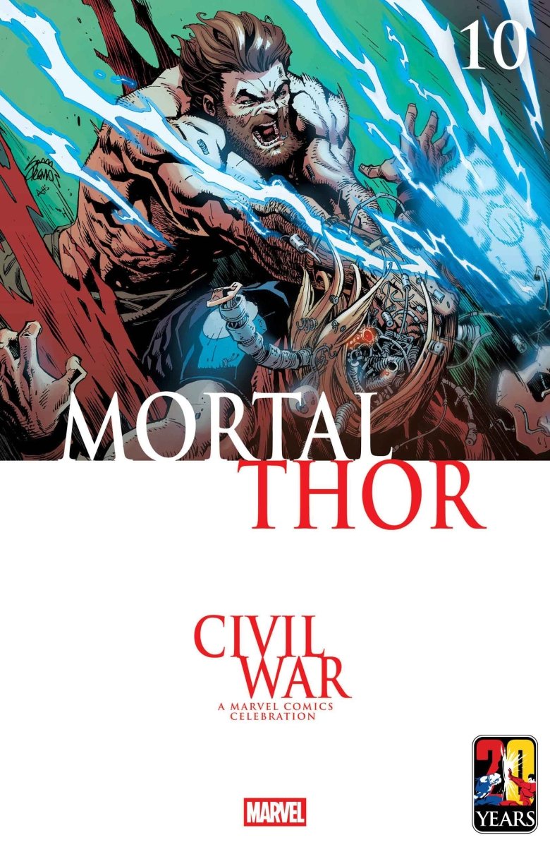 Mortal Thor 10 Ryan Stegman Civil War Celebration Variant - Walt's Comic Shop