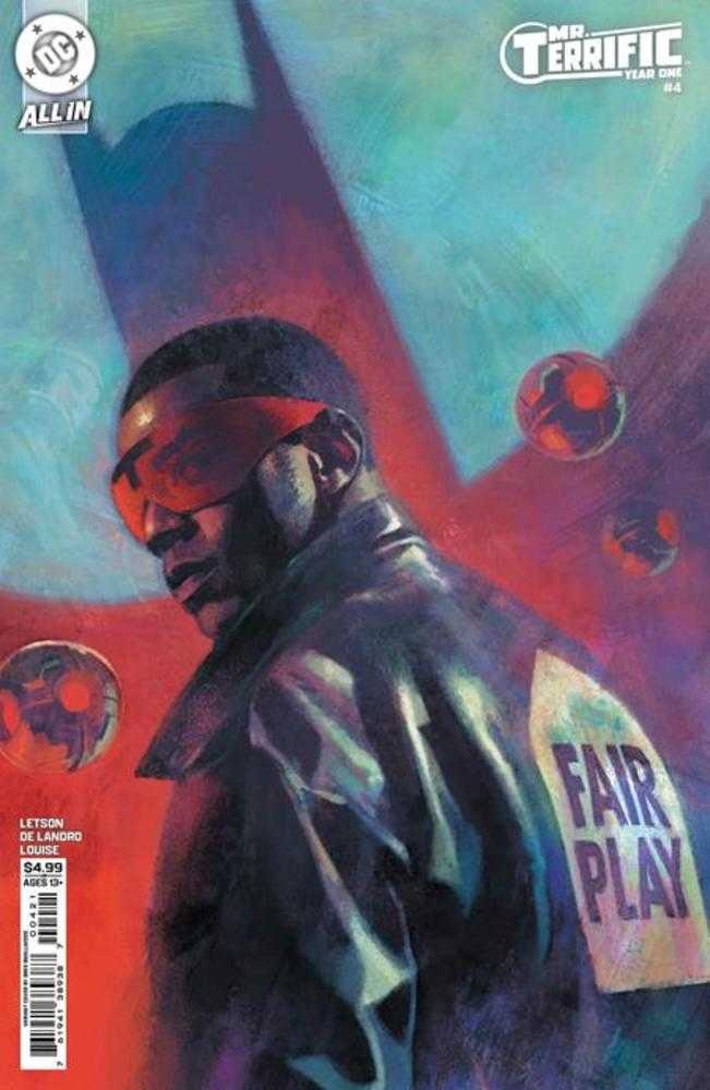 Mr Terrific Year One 4 (Of 6) Cover B Greg Smallwood Card Stock Variant - Walt's Comic Shop