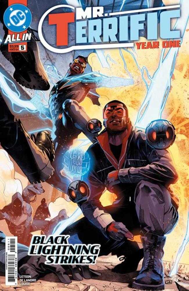 Mr Terrific Year One 5 (Of 6) Cover A Edwin Galmon - Walt's Comic Shop