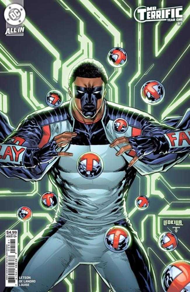 Mr Terrific Year One 5 (Of 6) Cover B Ken Lashley Card Stock Variant - Walt's Comic Shop