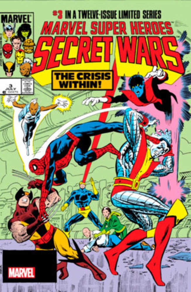 Msh Secret Wars Facsimile Edition #3 - Walt's Comic Shop