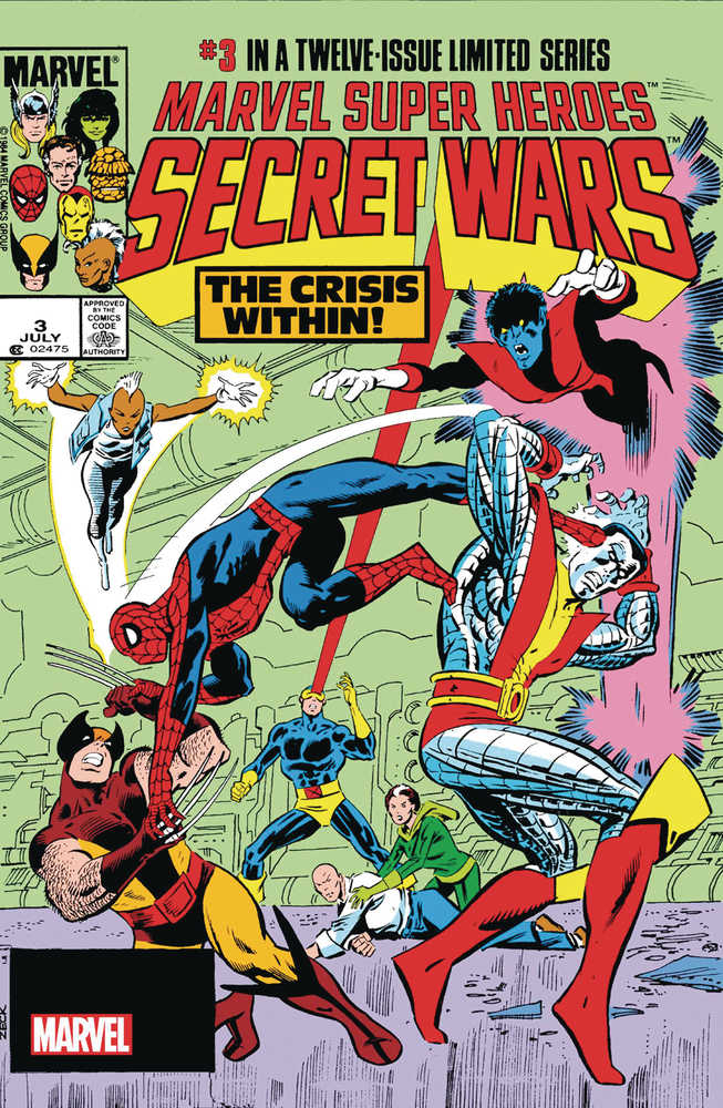 Msh Secret Wars Facsimile Edition #3 Foil Variant - Walt's Comic Shop