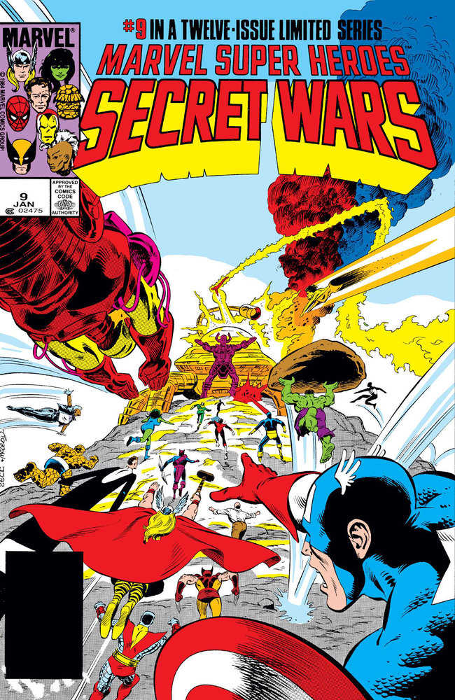 Msh Secret Wars Facsimile Edition #9 Foil Variant - Walt's Comic Shop