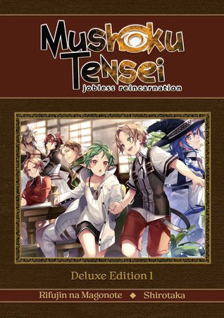 Mushoku Tensei: Jobless Reincarnation Deluxe Edition 1 HC (Light Novel) (Vol. 1 - 3 Hardcover Omnibus) *PRE - ORDER* - Walt's Comic Shop