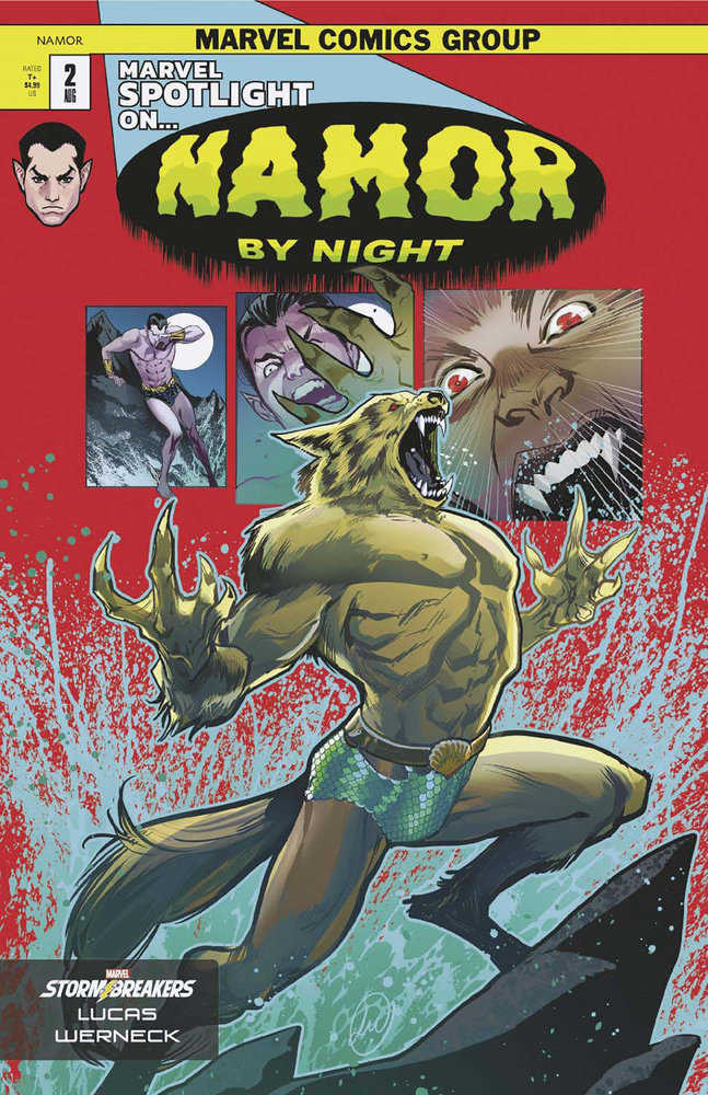 Namor #2 Lucas Werneck Stormbreakers Variant - Walt's Comic Shop