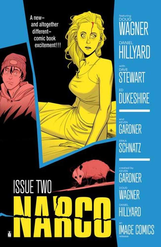 Narco 2 (Of 5) Cover B Daniel Hillyard & Dave Stewart Hitchcock Homage Variant - Walt's Comic Shop