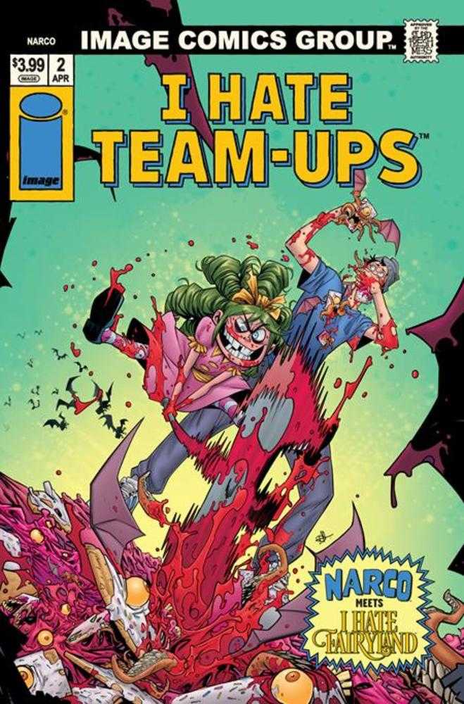 Narco 2 (Of 5) Cover C Dan Hillyard I Hate Fairyland Team Up Variant - Walt's Comic Shop