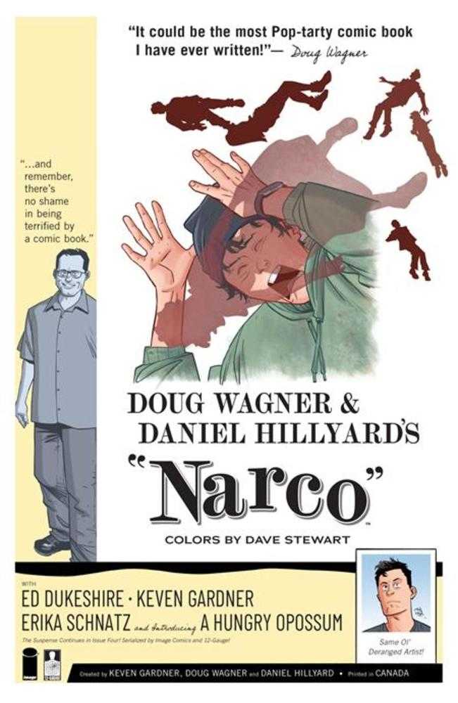 Narco 4 (Of 5) Cover B Daniel Hillyard & Dave Stewart Hitchcock Homage Variant - Walt's Comic Shop