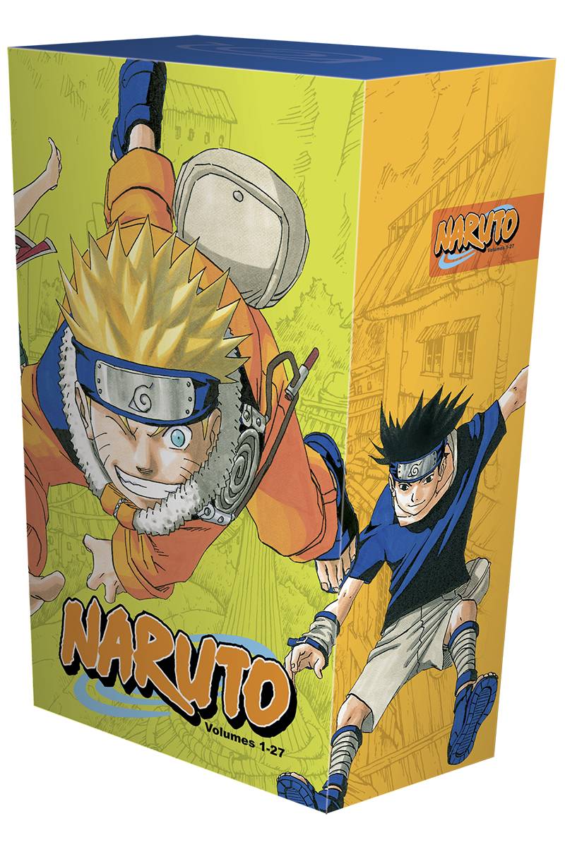 Naruto GN Box Set 1 Vols 01 - 27 *NICK&DENT* *C1* - Walt's Comic Shop
