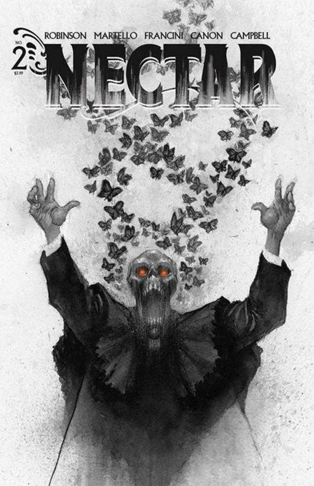 Nectar 2 Cover D Inc Jonathan Wayshak Black & White Full Art 1:30 Ratio Variant - Walt's Comic Shop