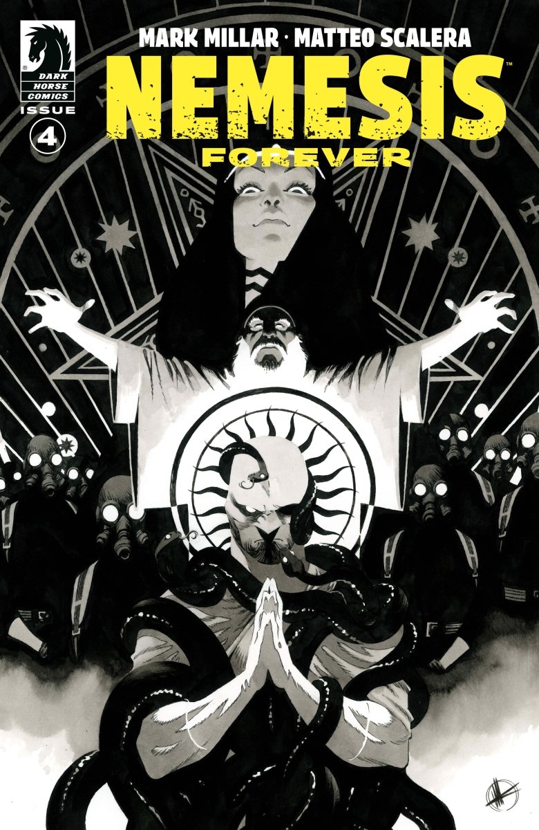 Nemesis Forever 4 (Cover B) (Black & White) (Matteo Scalera) - Walt's Comic Shop