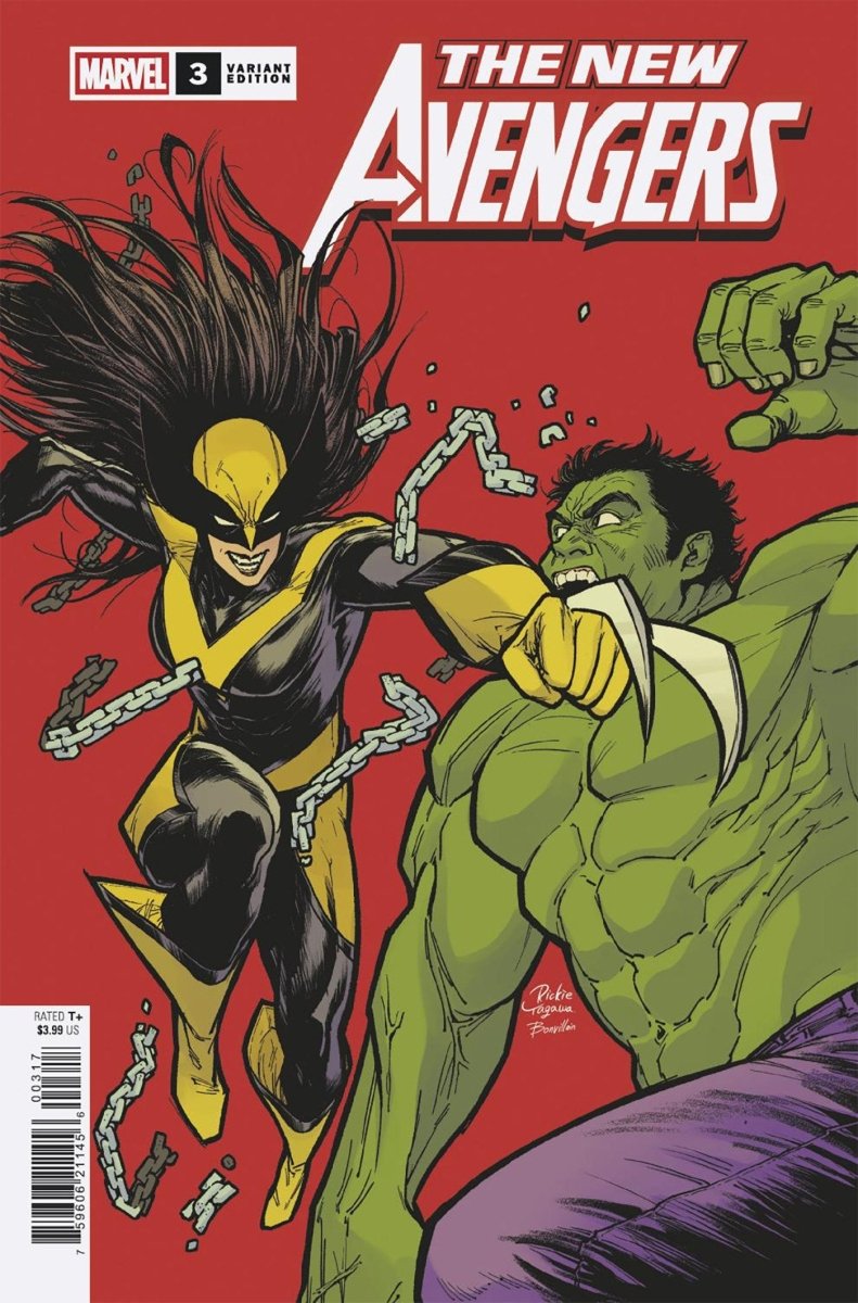 New Avengers 3 Rickie Yagawa 1:25 Ratio Variant - Walt's Comic Shop