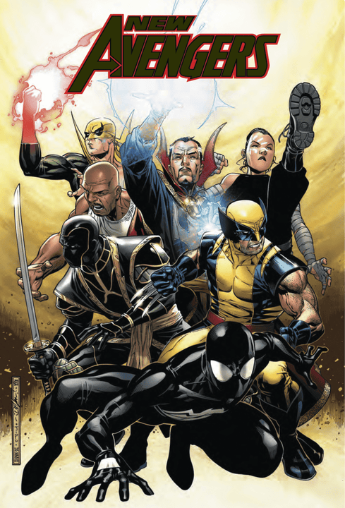 New Avengers By Brian Michael Bendis Omnibus Vol. 2 Variant HC [DM Only] *OOP*