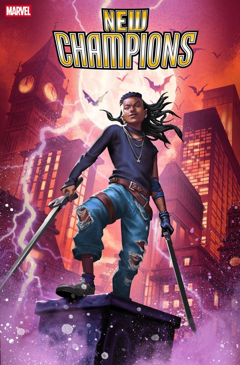 New Champions 7 Mateus Manhanini Nightdrifter First Appearance Variant - Walt's Comic Shop