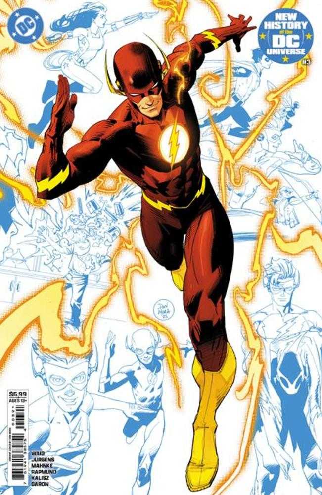 New History Of The DC Universe 3 (Of 4) Cover B Dan Mora Card Stock Variant - Walt's Comic Shop