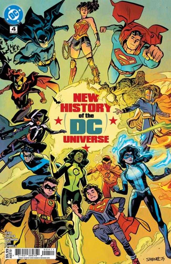 New History Of The DC Universe 4 (Of 4) Cover A Chris Samnee - Walt's Comic Shop