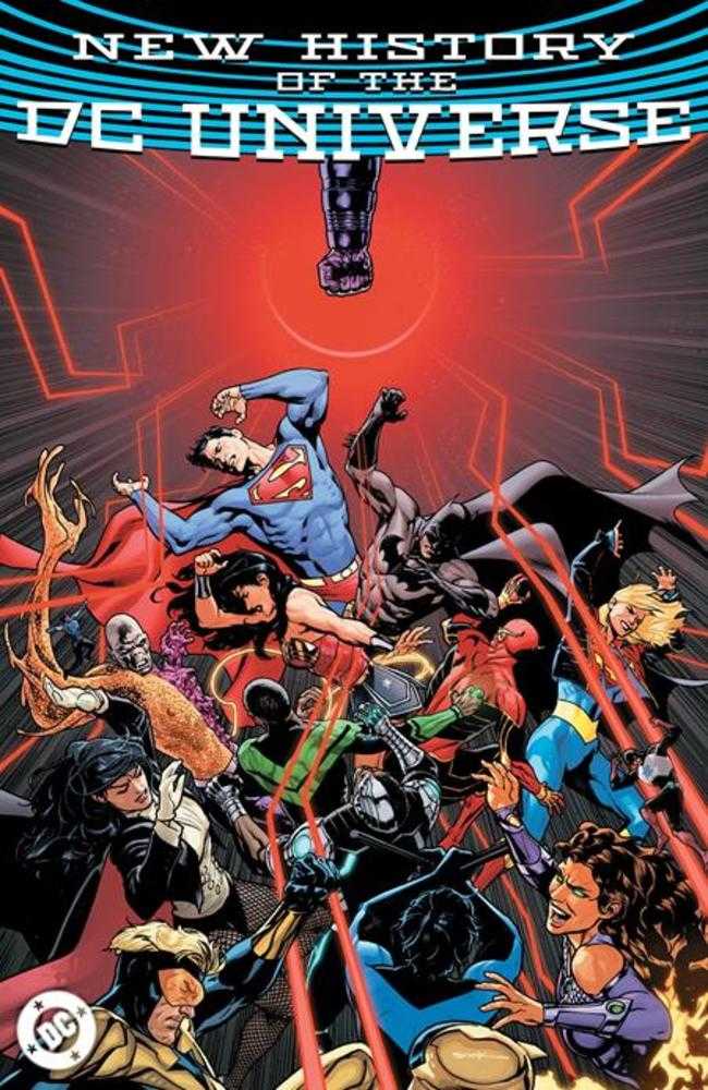 New History Of The DC Universe 4 (Of 4) Cover E Ryan Sook Foil Variant - Walt's Comic Shop