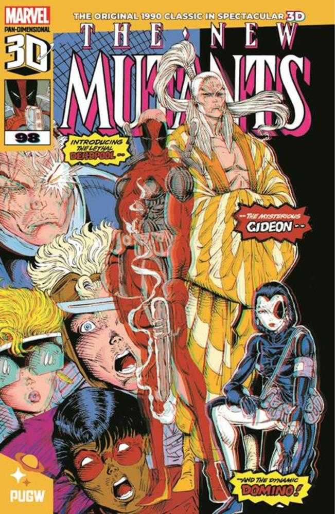 New Mutants #98 3D Edition (3D Upgraded Facsimile) - Walt's Comic Shop